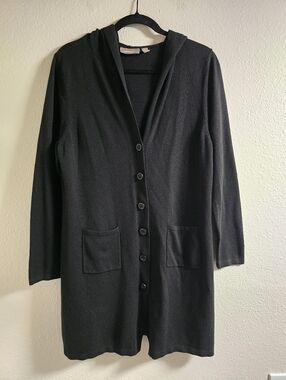 Croft & Barrow Black Long Sweater